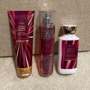 Black Cherry Merlot Bath and Body set